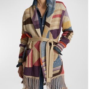 Polo Ralph Lauren Pattern Long Sleeve Cardigan